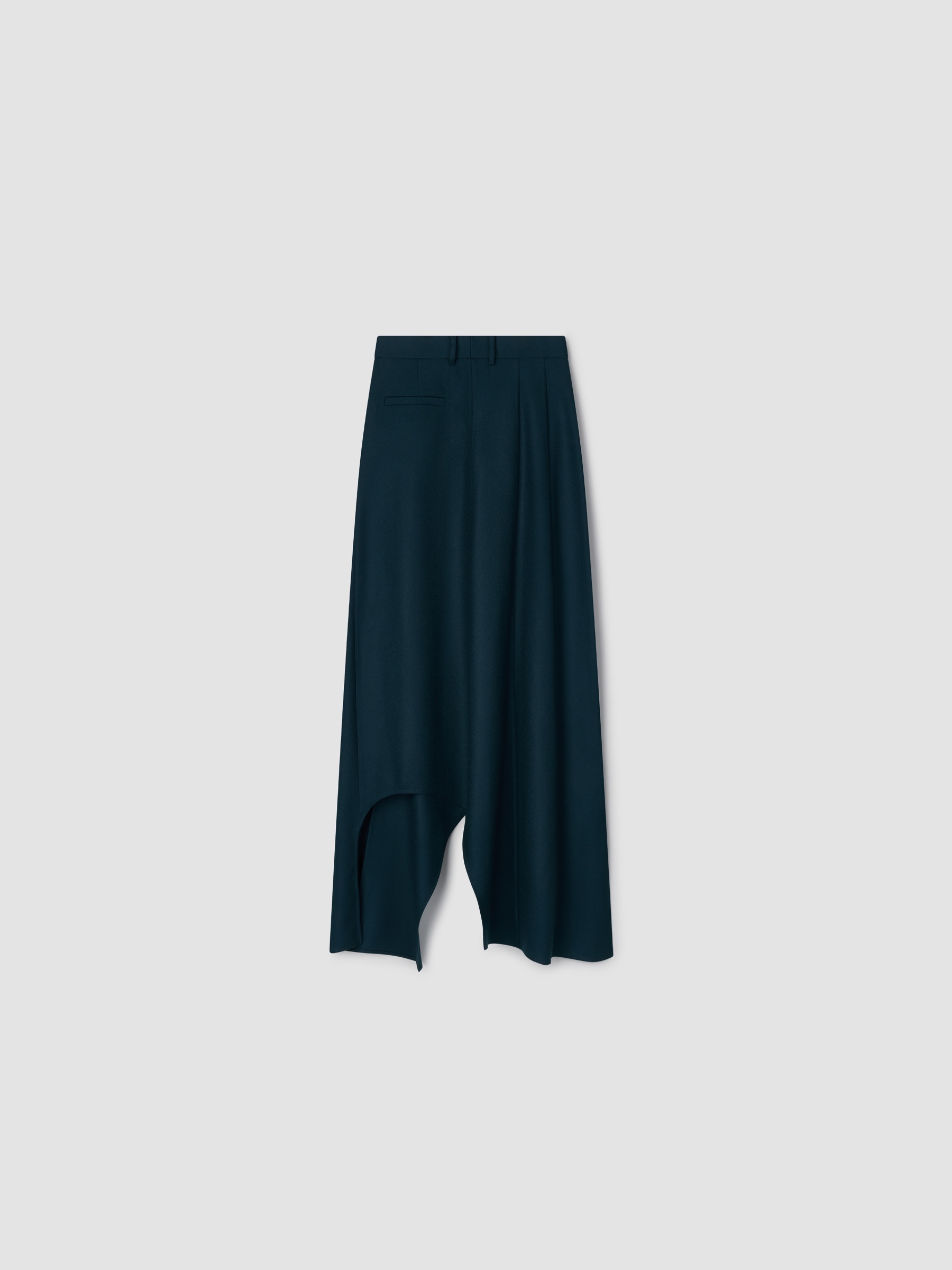 Asymmetric Skirt, PETROL
