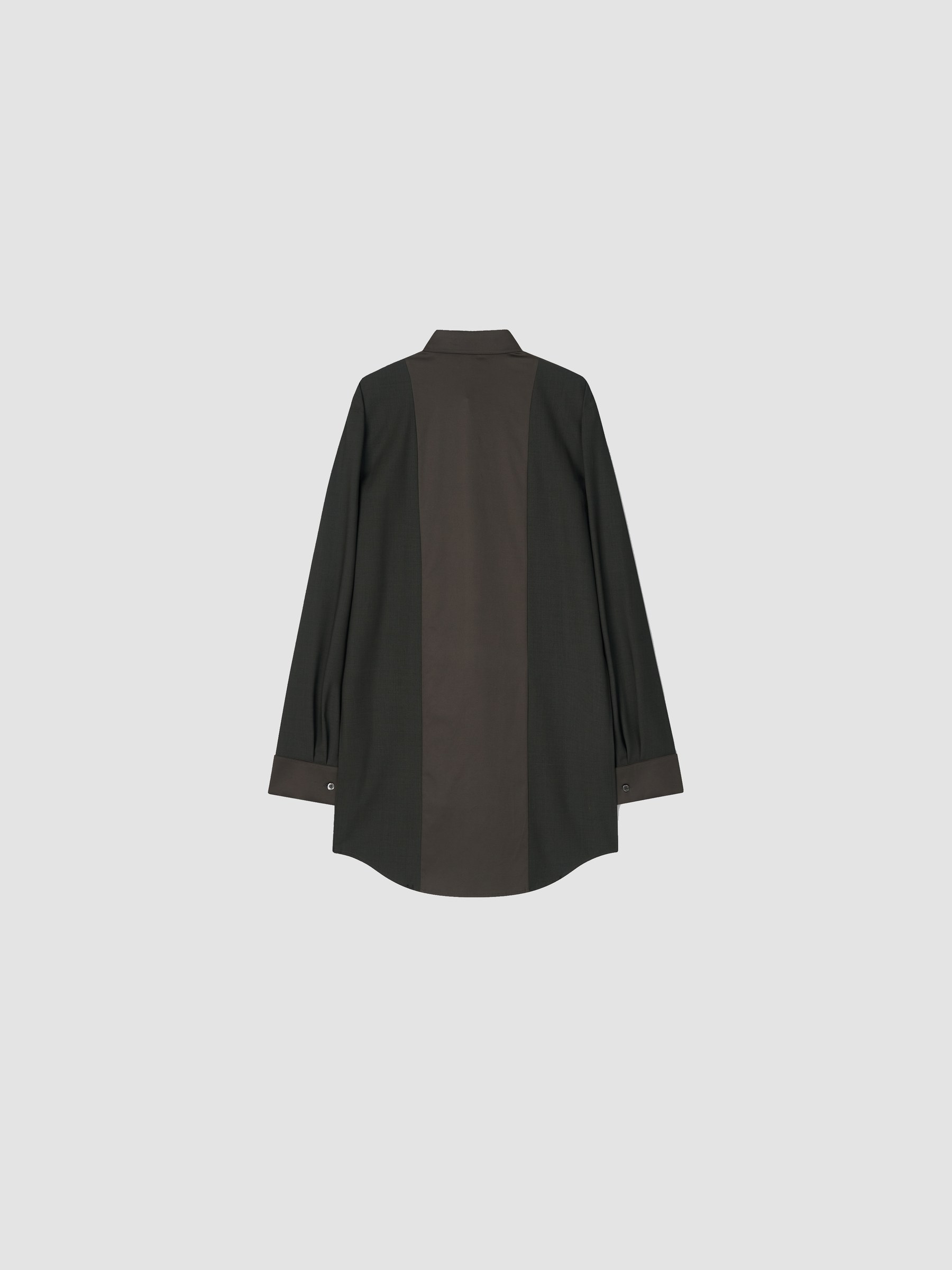 Bicolour Shirt, ANTHRACITE