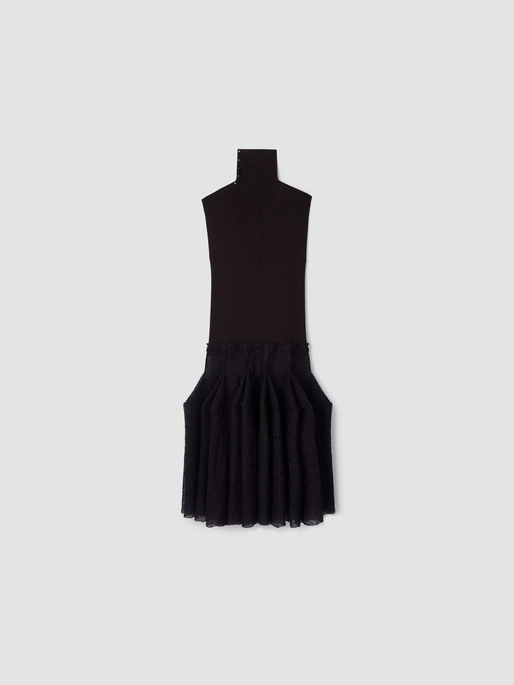Panelled Dress, PURPLE MÉLANGE