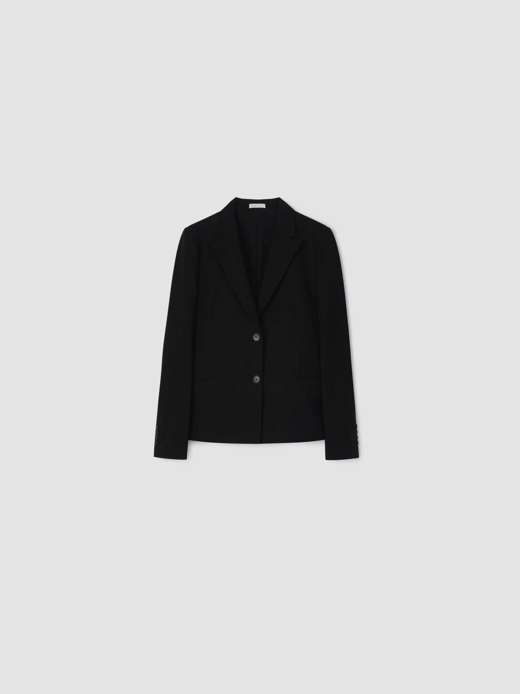 Contour Tailored Jacket, BLACK