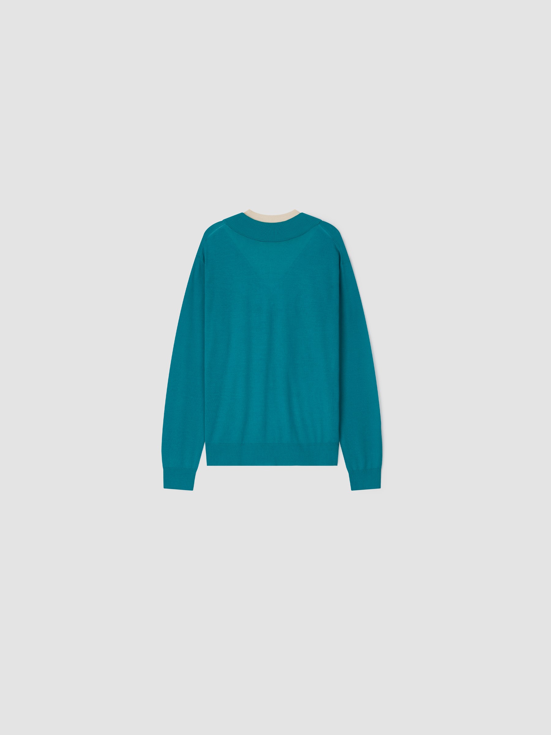 Crew Neck Pull, LAPIS